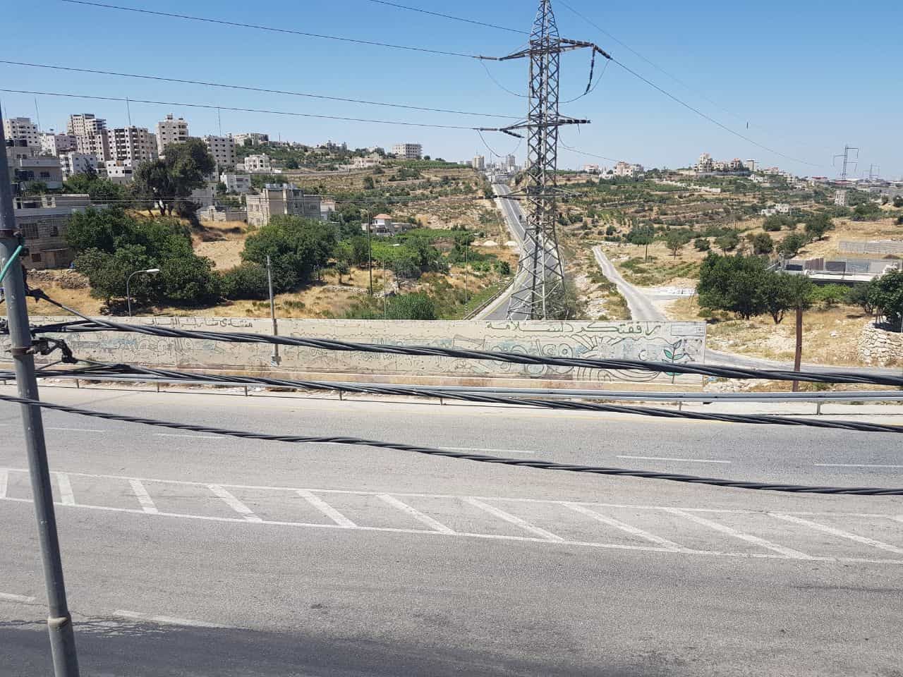 נזק לרכב בפיגוע אבנים באזור חברון