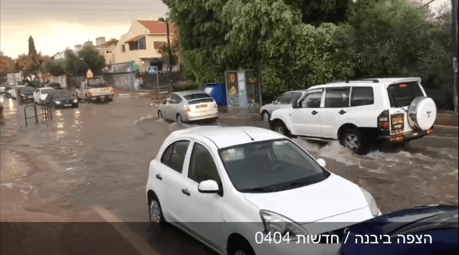 גשם ירד ברחבי ארצנו. נהגים: ״מעט גשם ומיד הצפות״