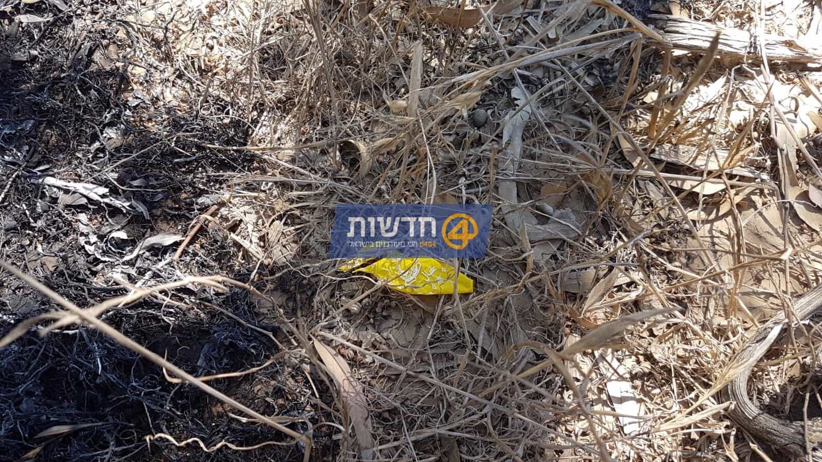שריפה נוספת הוצתה בשוקדה בעוטף כתוצאה מבלון תבערה