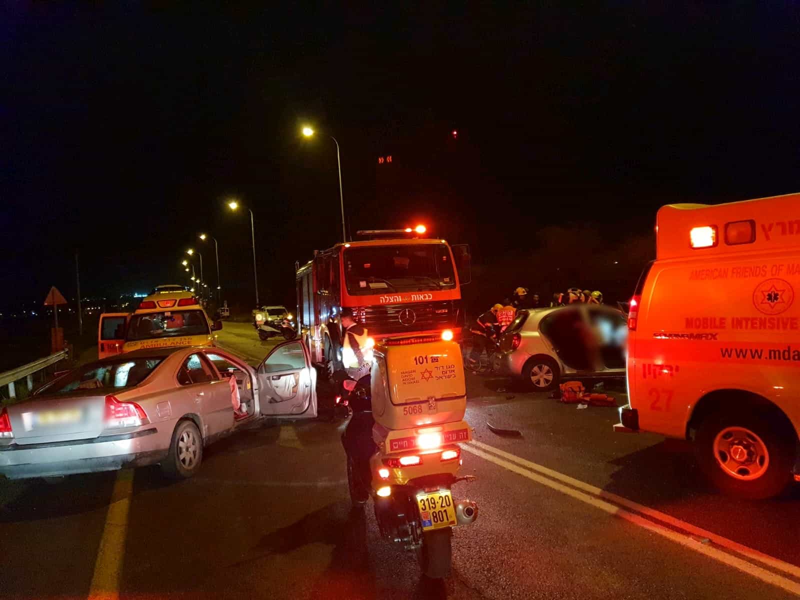 בן 20 נפצע באורח בינוני לאחר שהתהפך עם רכבו סמוך לחנתון