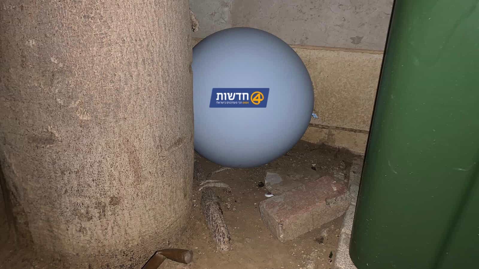 המציאות העגומה: בלון רגיל אותר בנתיבות וגרם לבהלה