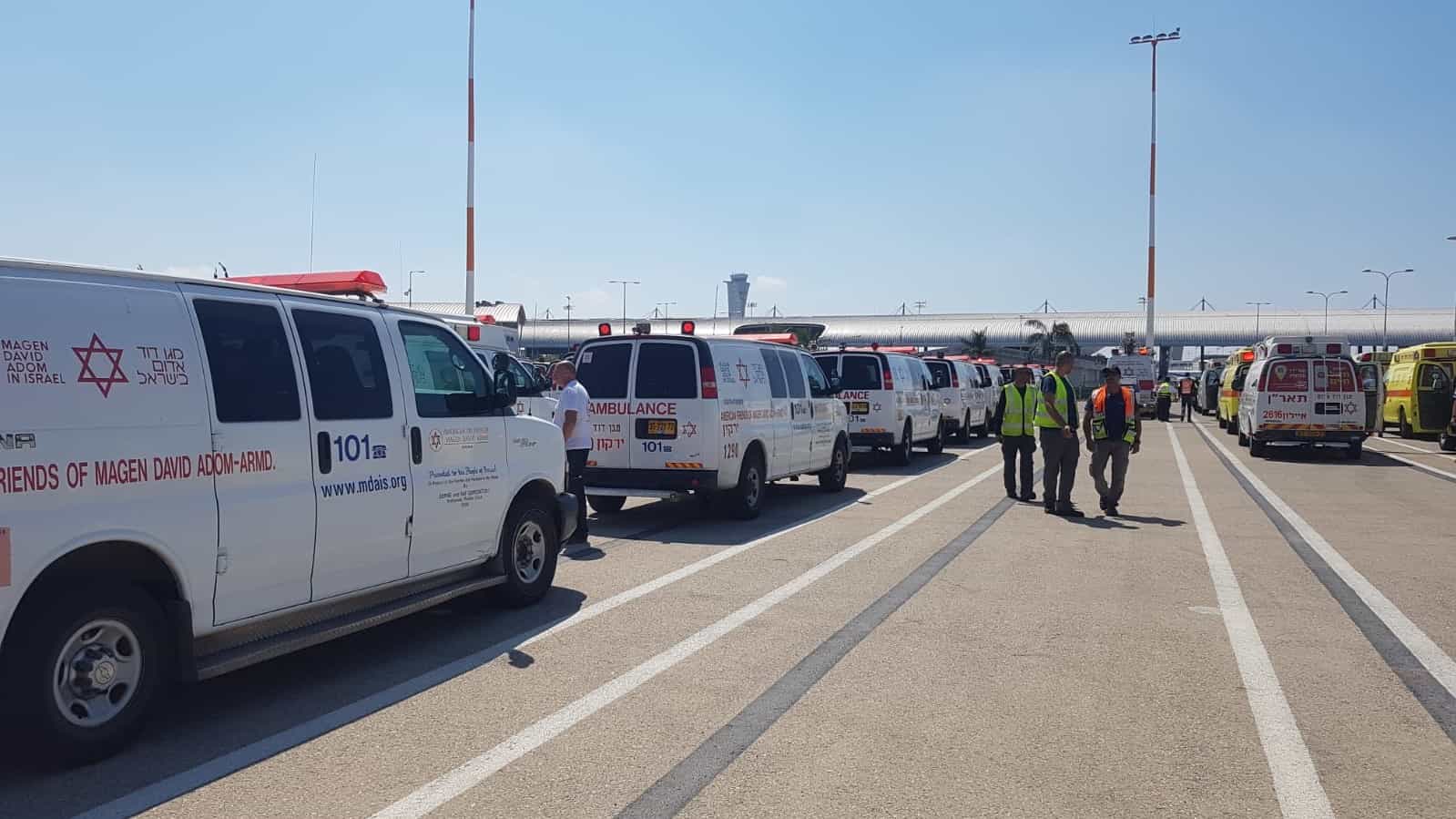 נחיתת חירום בנתב"ג: המטוס שהמריא מגרמניה עם צמיג קרוע נחת בשלום