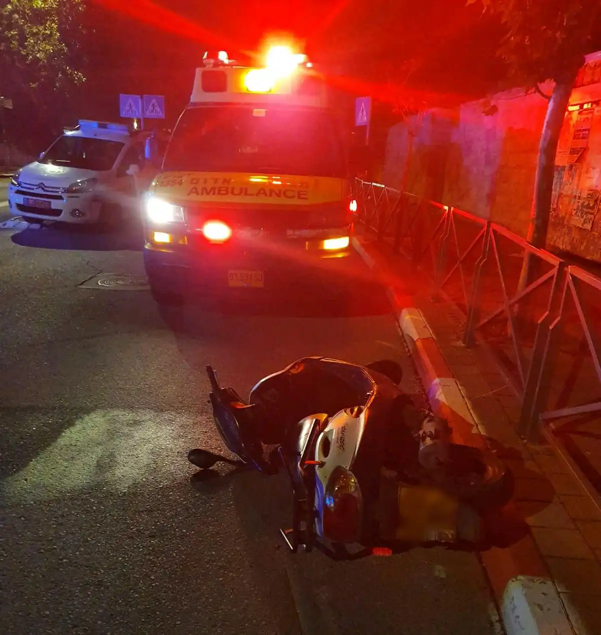 הרוג ושני פצועים בתאונת דרכים בין נווה צוף לעופרים בבנימין