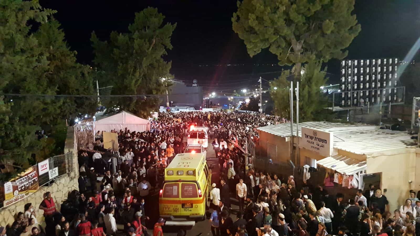אסון הר מירון | 44 הרוגים ו-150 פצועים מדוחק והמולה