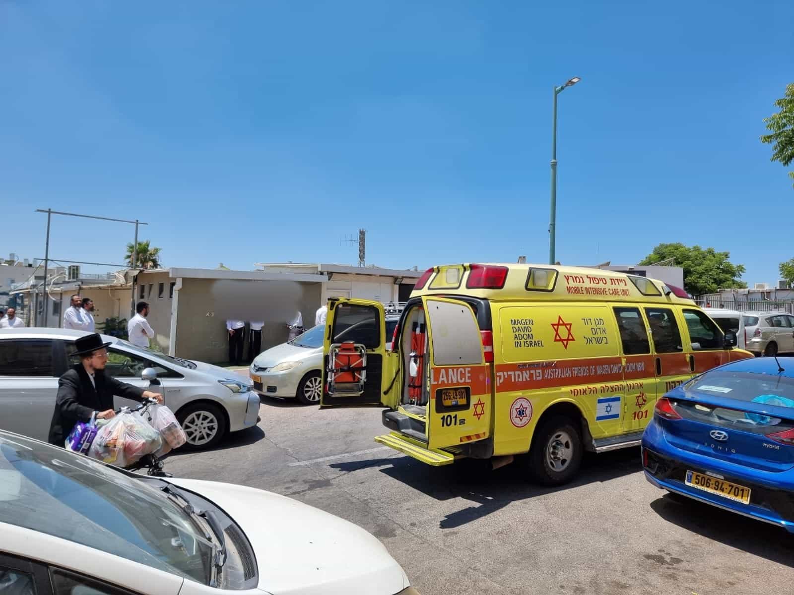 חובש הציל תינוק בן 9 חודשים מהתקף אלרגיה חריף