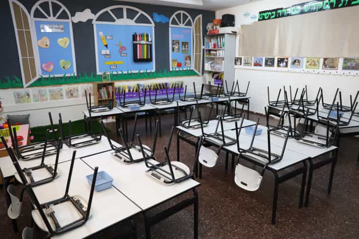 בנס ציונה לא יתקיימו לימודים פרונטליים לפחות עד יום א'