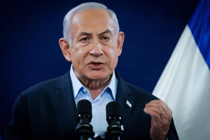 נתניהו: "מגנה בתוקף את ההסתה הפרועה של יאיר גולן, אין גבול לריקבון המוסרי"