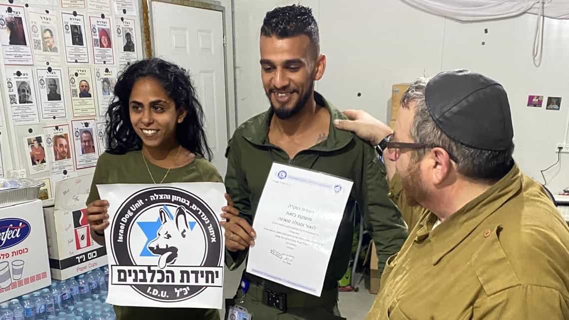 לפני גיוסם לצה"ל: ויתרו על החופש הגדול, ובאו להתנדב ביחידת הכלבנים לישראל