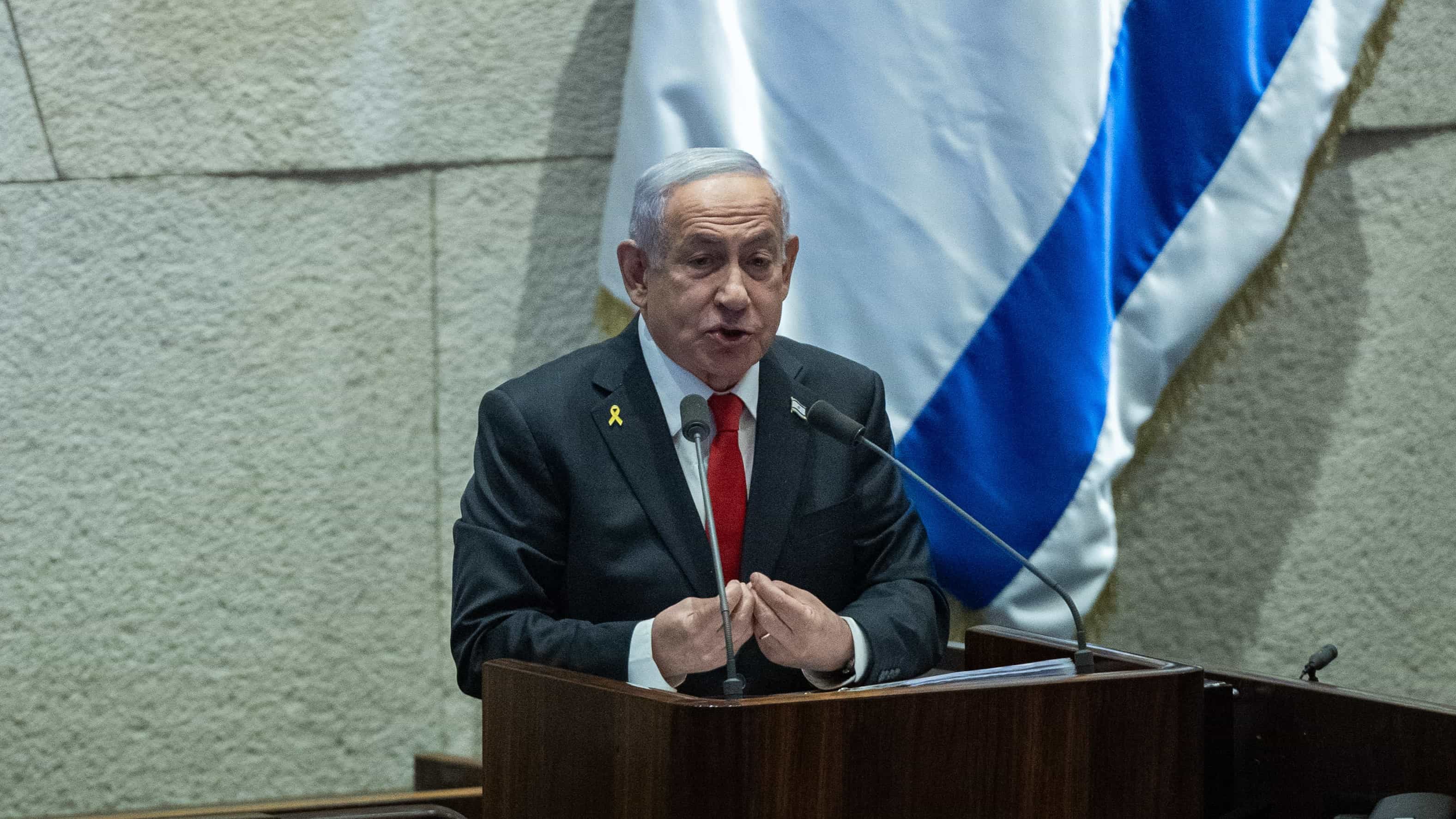 נתניהו מגחך על נאום לפיד: "הדבר היחיד שאתם רוצים זה להפיל את הממשלה - ובעניין הזה יש לכם אפס הישגים"