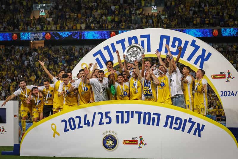 בפעם ה-26 בתולדותיה: מכבי ת"א זכתה באליפות ליגת העל בכדורגל