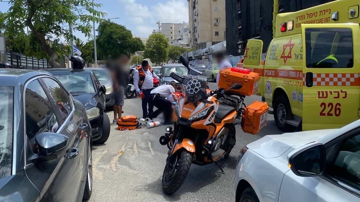 הולך רגל נפצע קשה בתאונת דרכים באשדוד