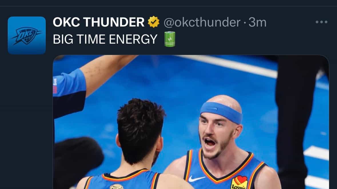 גמר ה-NBA: אוקלהומה סיטי ניצחה את אינדיאנה - והשוותה את הסדרה ל-1:1