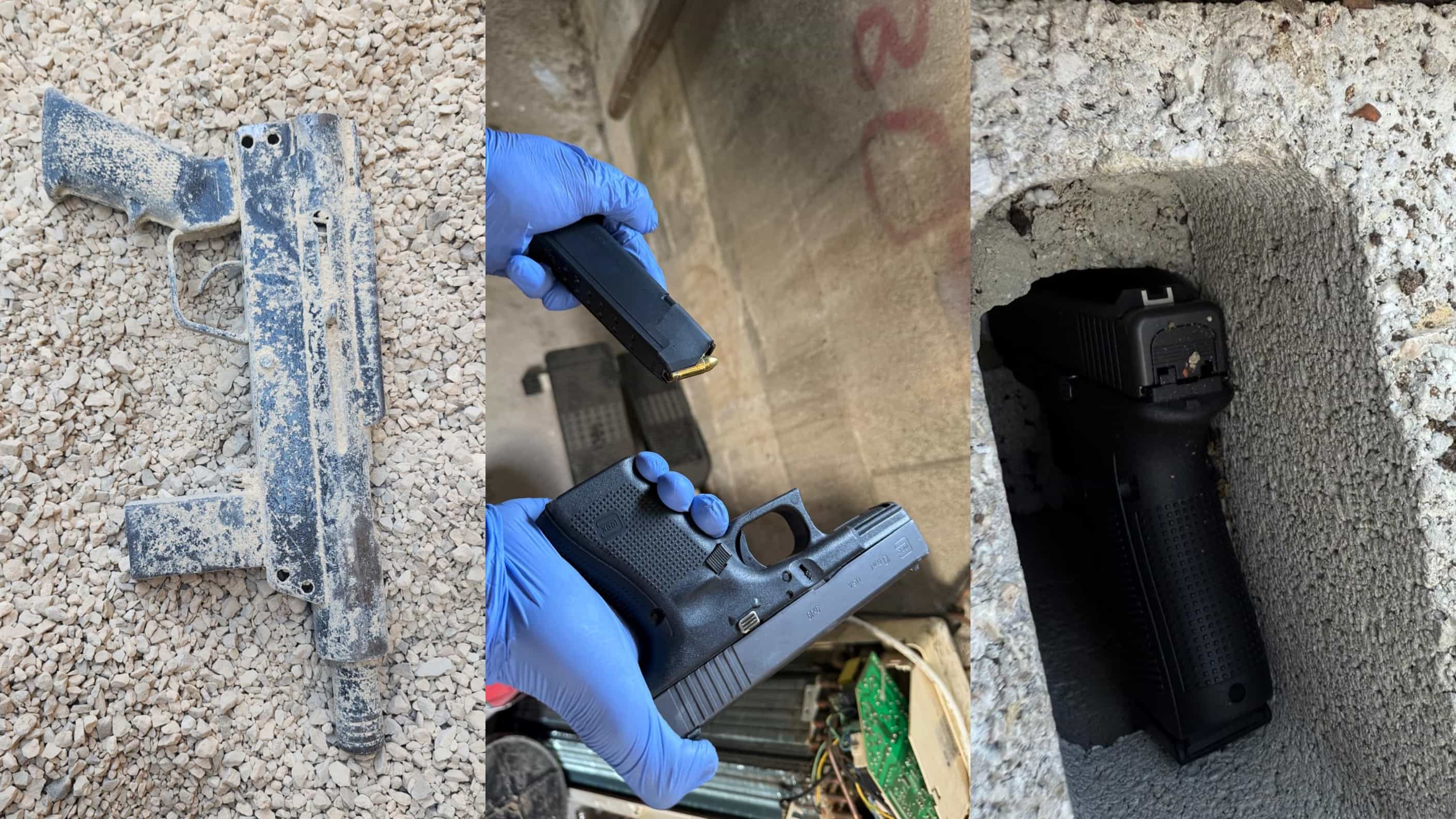 הפשיעה הערבית | כוחות המשטרה תפסו אקדח ורובה קרלו