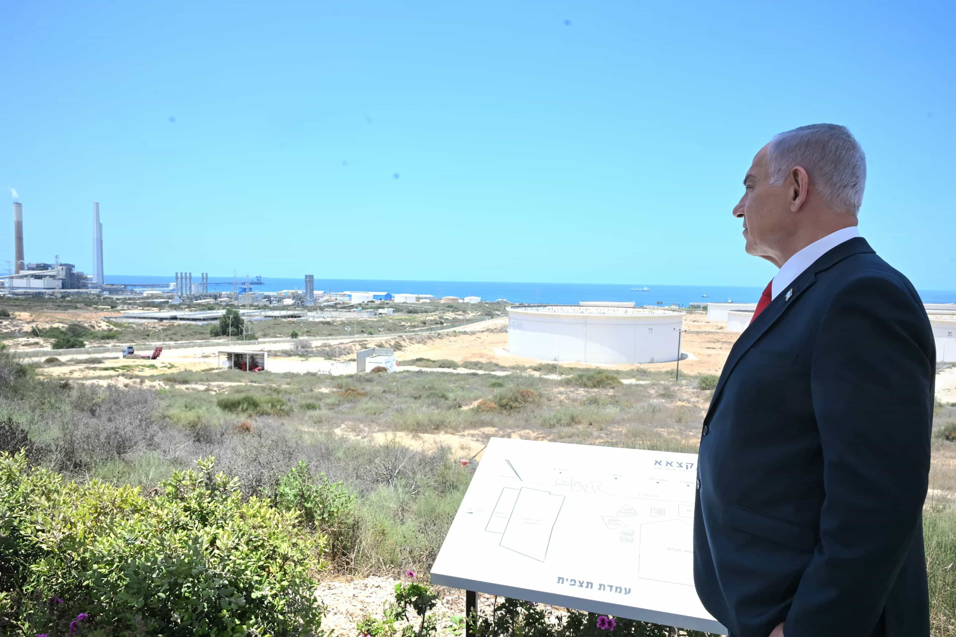 ראש הממשלה באשקלון: "לא יהיה חמאס - זה נגמר" | וגם ההכנסות הצפויות מהגז