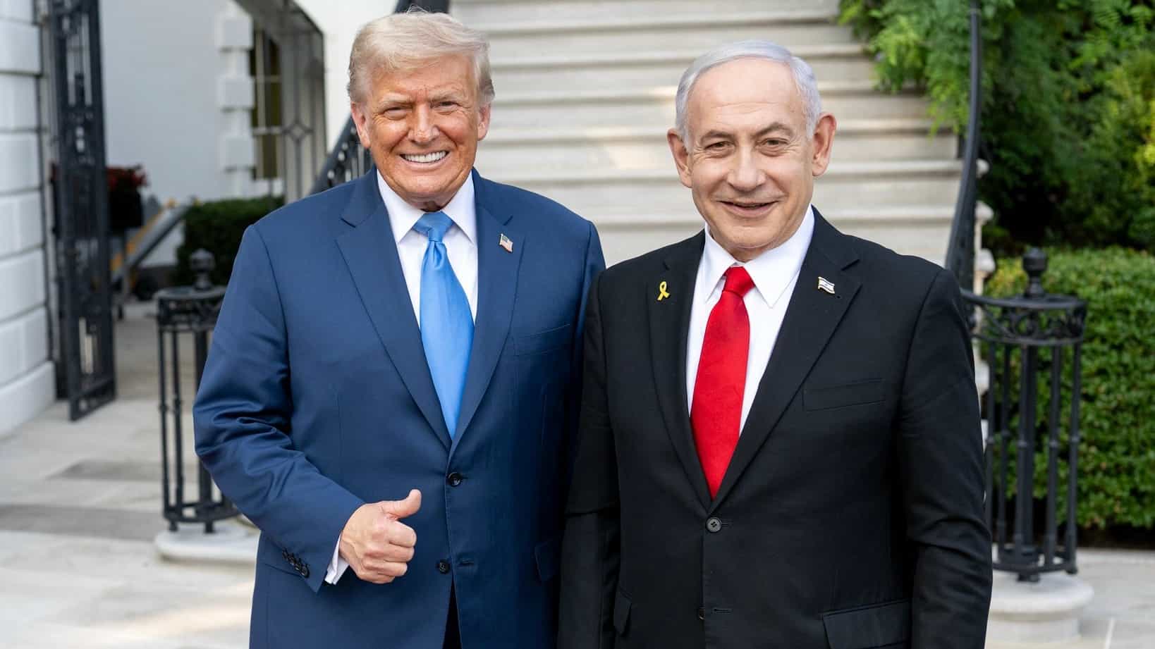 ״רואים עין בעין״ | טראמפ ונתניהו נפגשו בפעם השנייה בתוך 24 שעות
