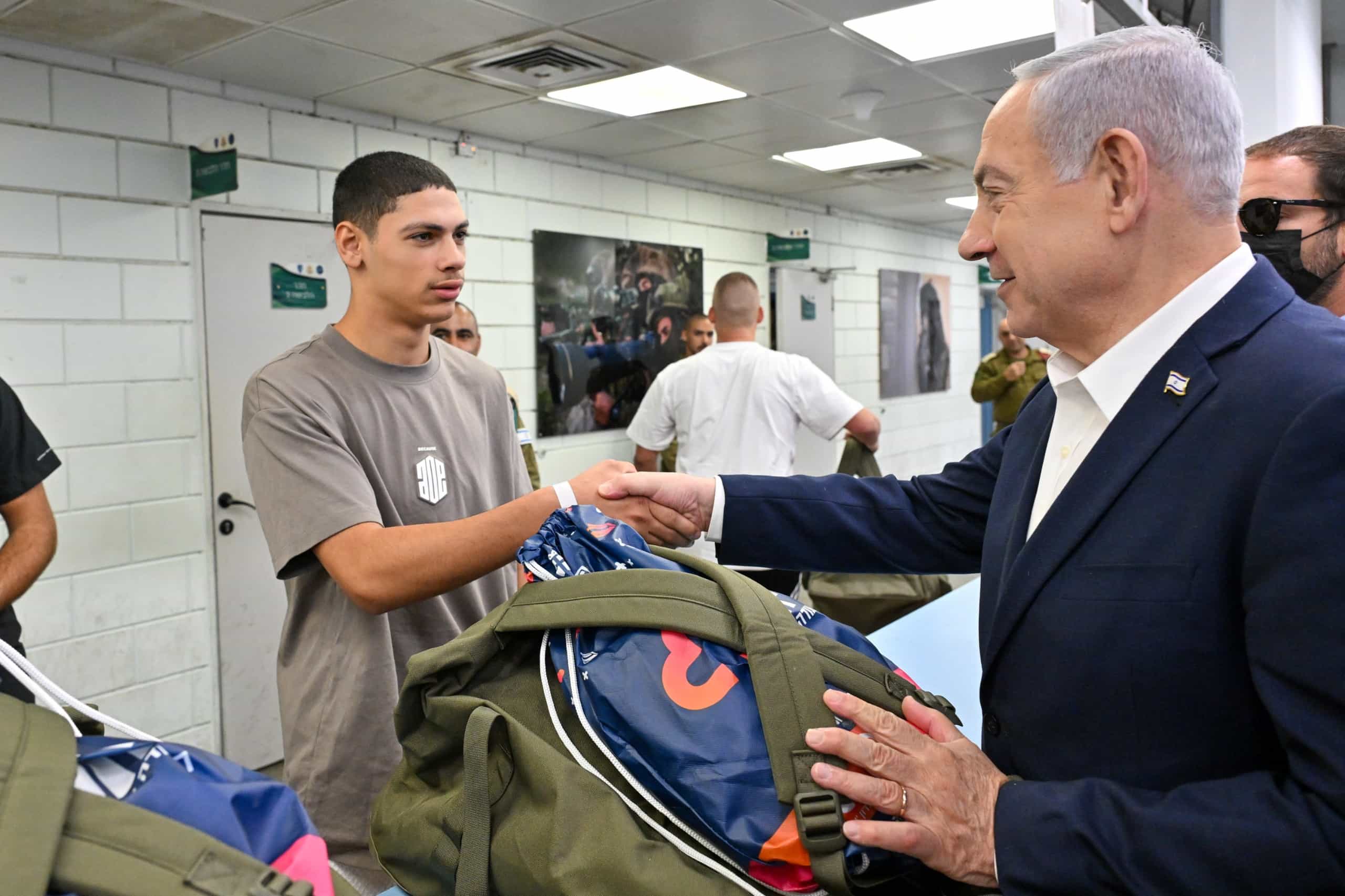 ראש הממשלה בבקו"ם: "צריך להשלים את תבוסת האויב בעזה"