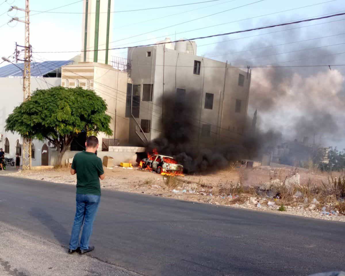 חיסול ממוקד בלבנון | כטב"ם תקף מחבל ברכב