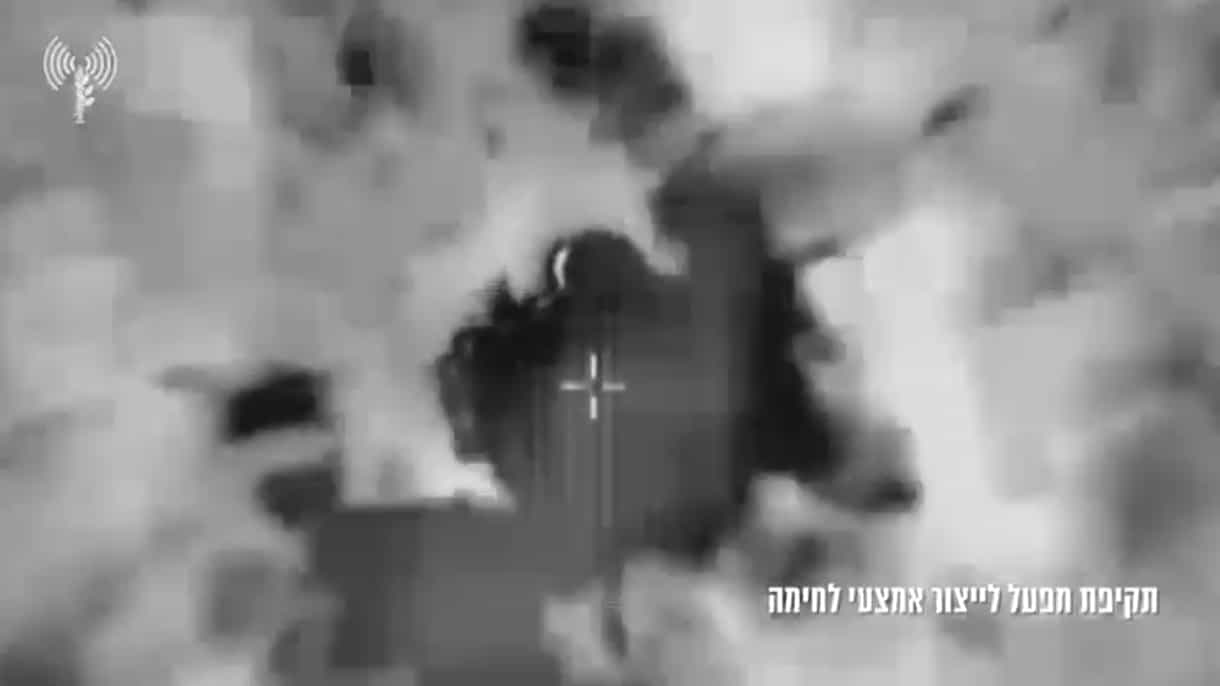 צפו | כוחותינו השמידו את המשגר ממנו ירו המחבלים על אשדוד