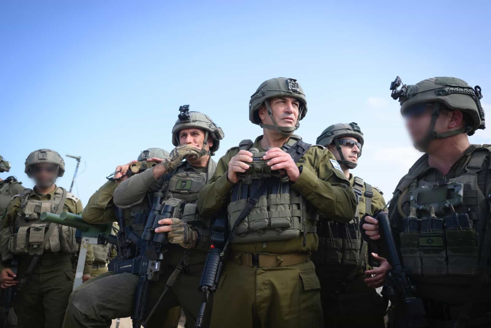 צפו | הרמטכ"ל בתוך רצועת עזה: "מהלך בעל חשיבות מכרעת"