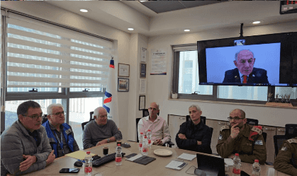 תרגיל חירום נערך במרכז הרפואי זיו בצפת