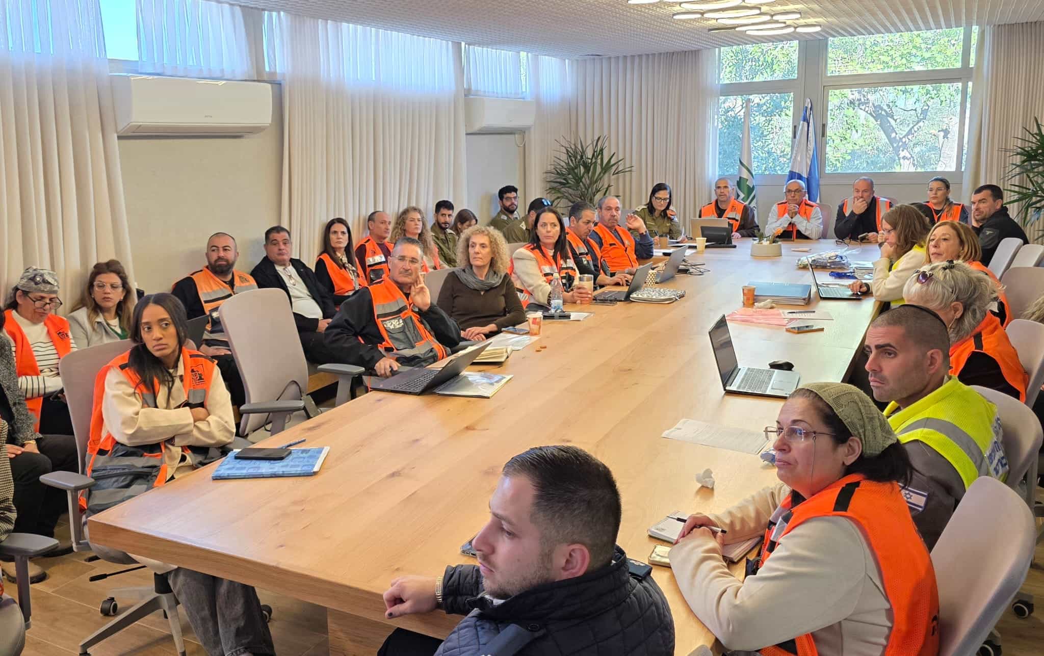 תרגיל חירום רחב היקף התקיים בפרדס חנה - כרכור