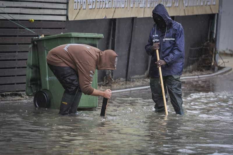 מערכת הגשמים הנוכחית חשפה את מצוקת התשתיות של קרית מלאכי