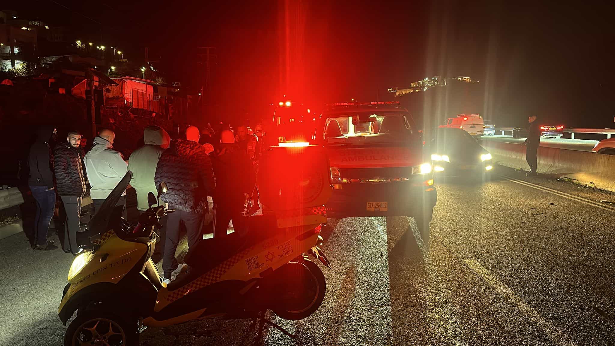 "אותר ללא דופק ונשימה עם חבלות קשות" | אדם נהרג מפגיעת כלי רכב סמוך לצומת מי עמי