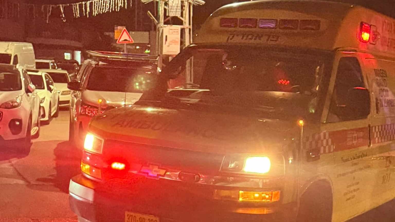 גבר כבן 50 נפצע באורח קשה בעפולה