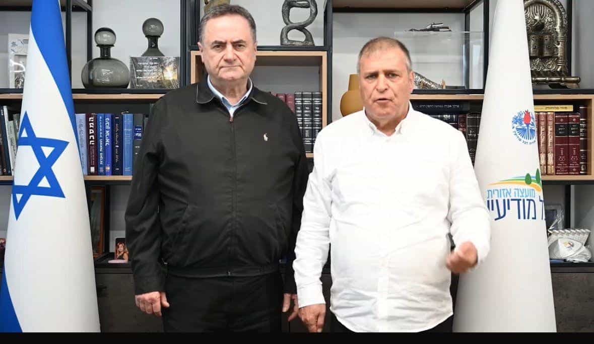 שר הביטחון הגיע לדיון בחבל מודיעין בנושא טרור שריפת הפסולת