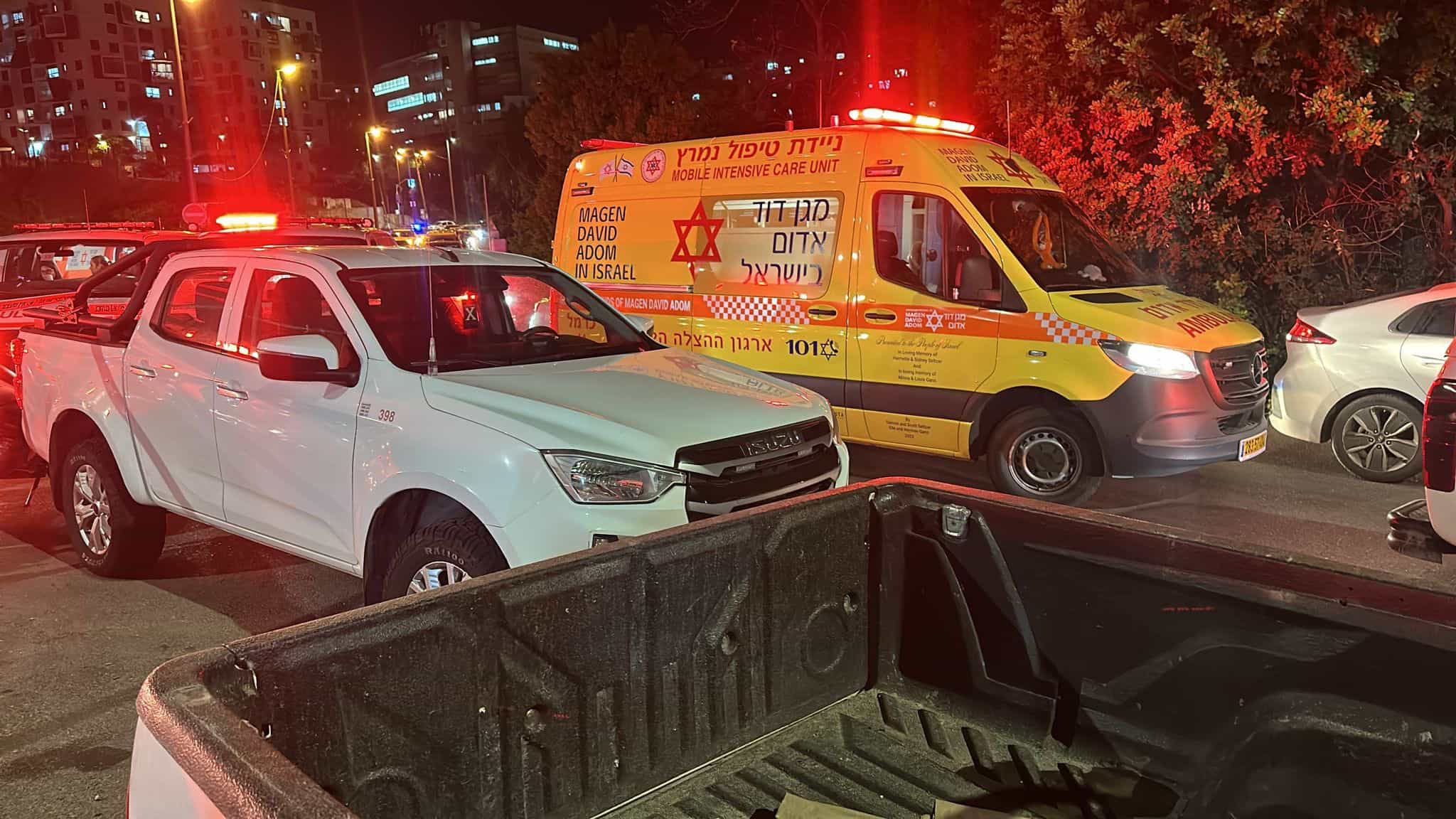 שני צעירים נפצעו קשה בתאונת דרכים בחיפה