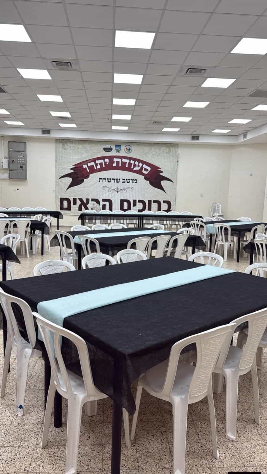 התושבים התלוננו על כך שהעירייה לא תקצבה סעודות יתרו - סגן ראש העיר הגיב
