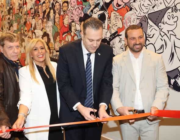 המוזיאון לקריקטורה ולקומיקס נחנך במשכנו החדש בחולון