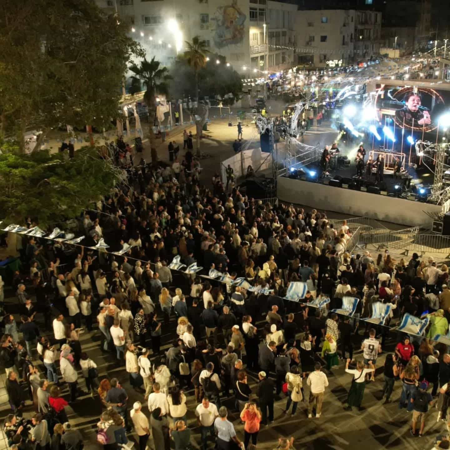 שבועות בלבן: מרגול הרעידה את כיכר העצמאות בנתניה