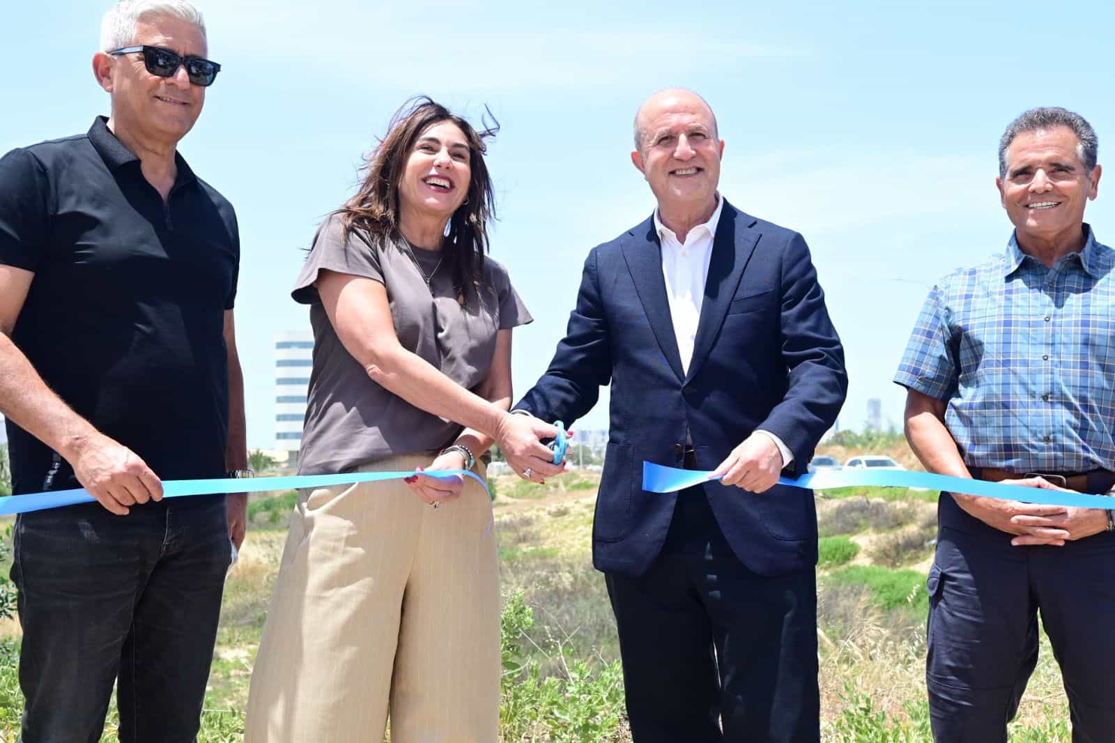 מירי רגב הניחה אבן פינה באשדוד: פרויקט ענק ב-610 מיליון ש"ח יחבר את הנמל לכביש המהיר