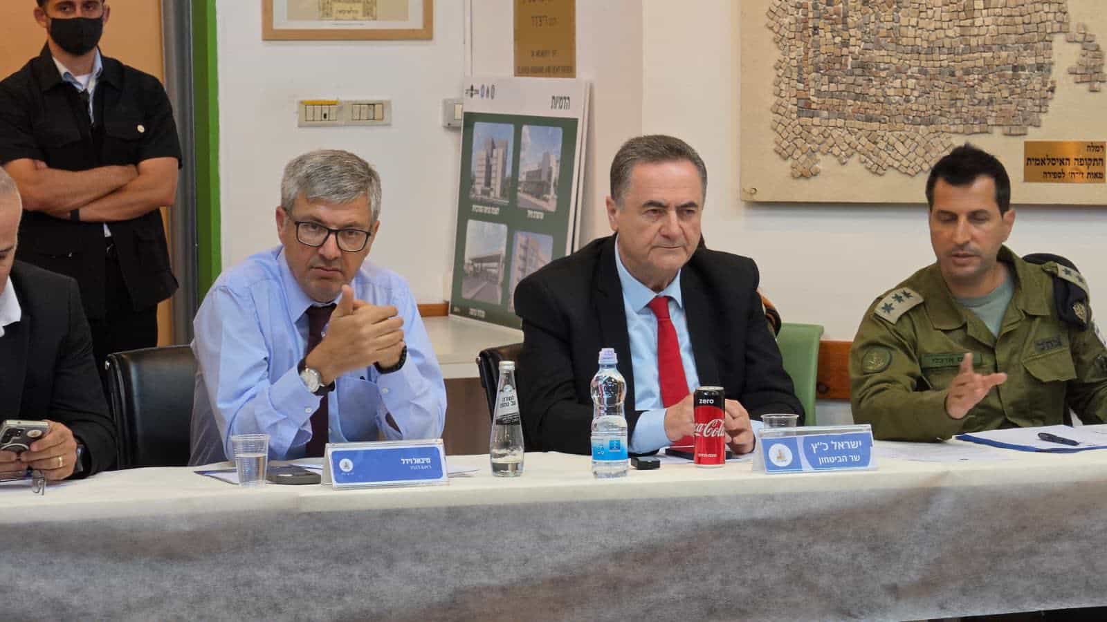 שר הביטחון ברמלה: “רמלה הופכת למרכז הלאומי החדש של ישראל”