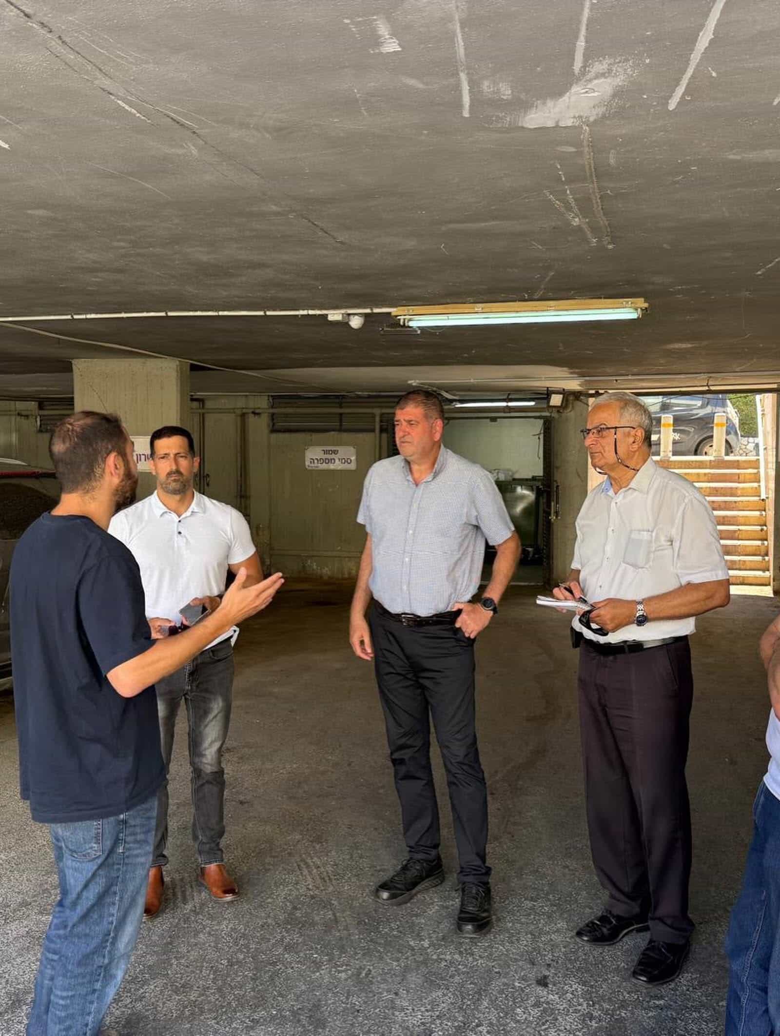ראש עיריית גבעת שמואל סייר במרכז ברמת אילן לקראת שדרוג הניקיון והתפעול