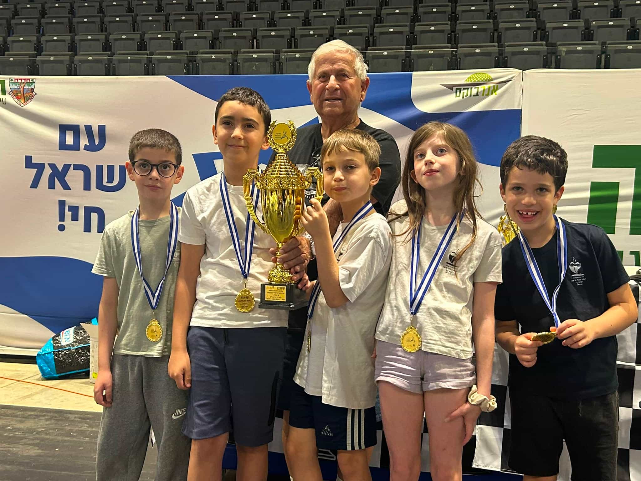 הישג אדיר לקריית אונו: בית הספר "ורשה" הוכתר לאלוף הארץ בשחמט