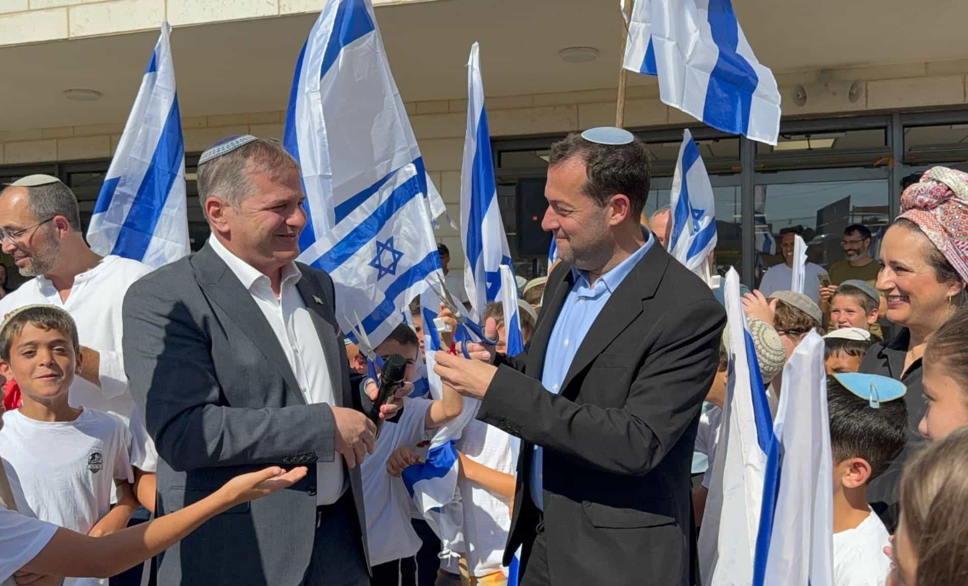 בהשקעה של 27 מיליון ש״ח: בית ספר חדש נחנך בשומרון
