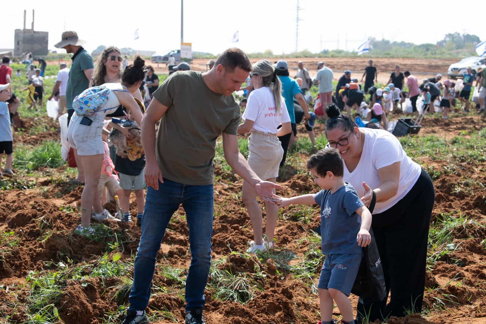 עיריית ראשון לציון מזמינה את התושבים לקטיף תפוחי אדמה והפנינג משפחות בטבע