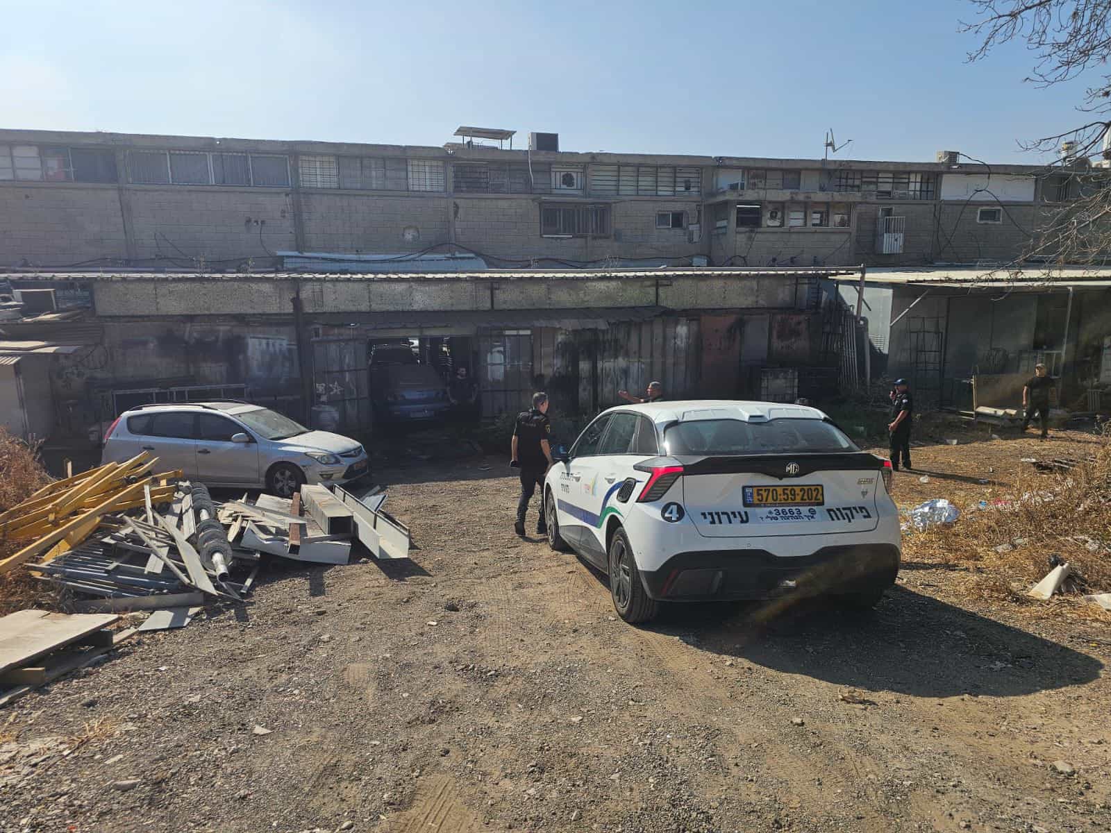 מבצע ענק לאכיפה וניקיון בצפון אשדוד