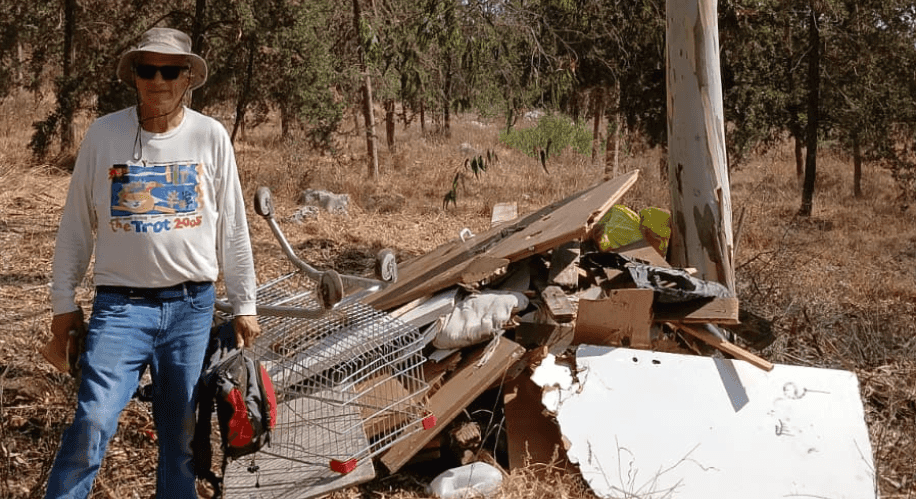 קהילה למען הטבע: מבצע ניקוי ביער ראש העין