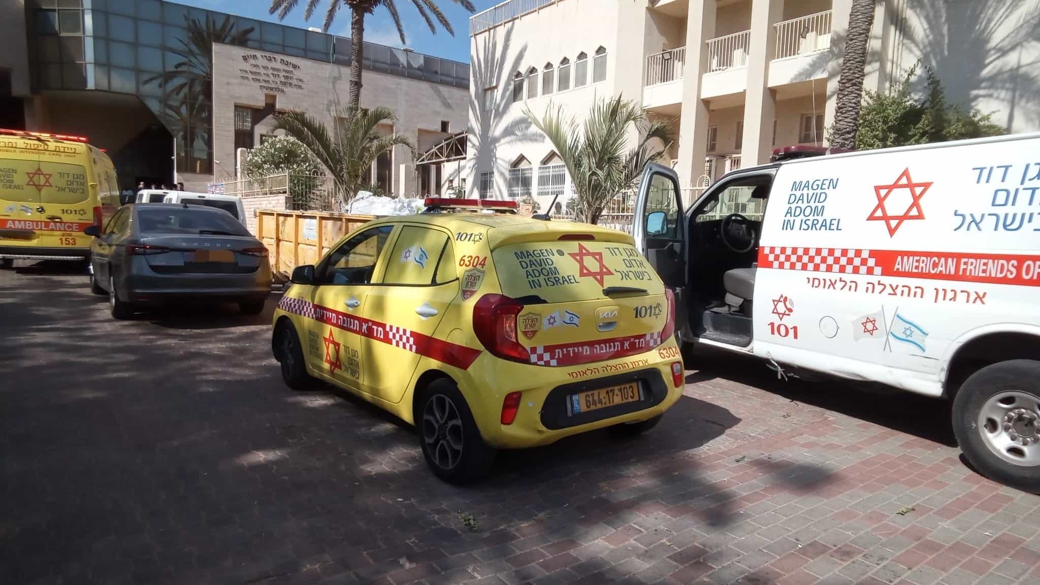 בן 40 נפצע אנוש מנפילה מגובה בנתניה