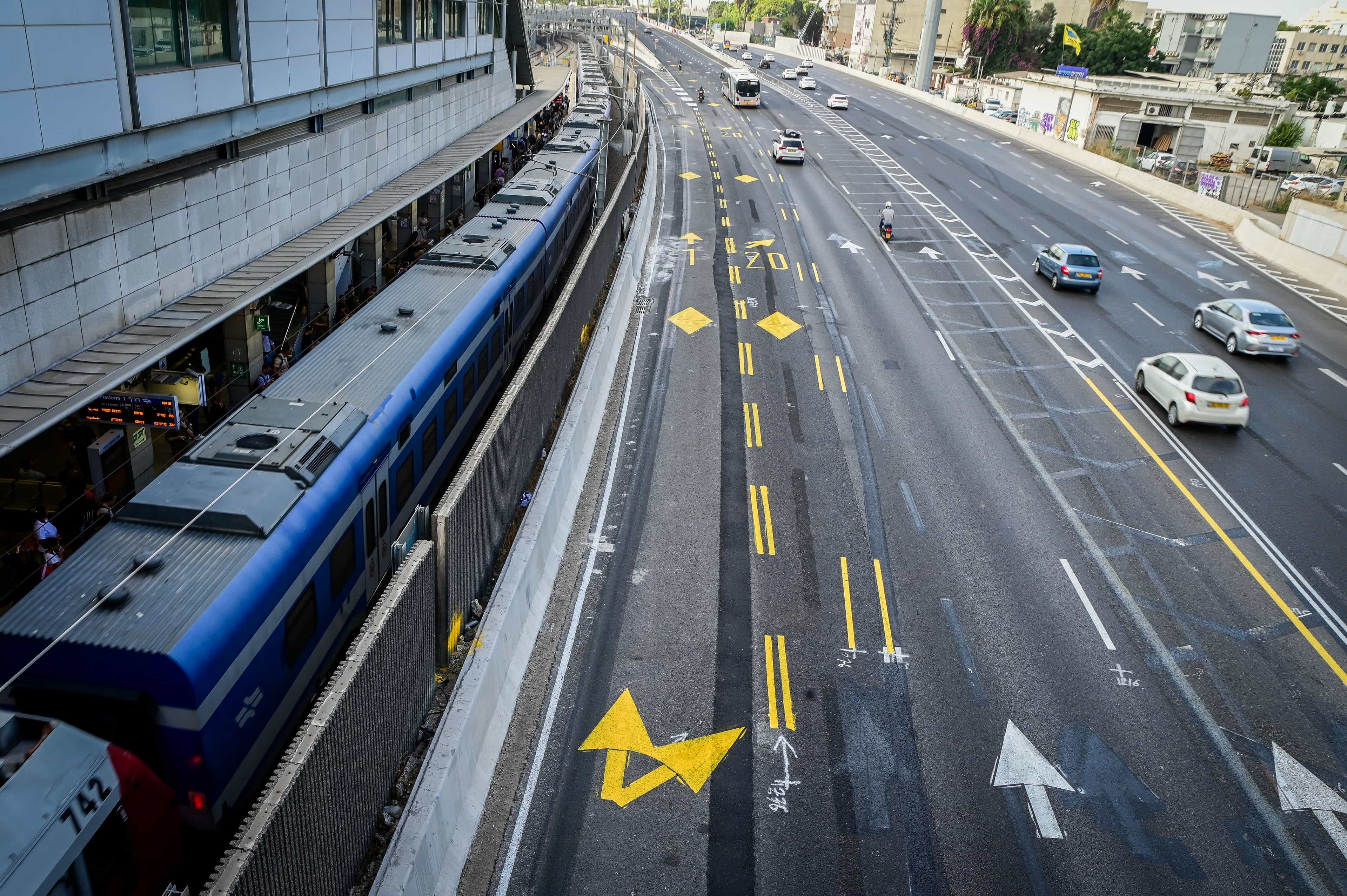 הושלמו העבודות לסלילת נתיב תחבורה ציבורית בכביש 471
