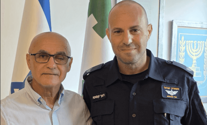 חיזוק הביטחון האישי בפרדס חנה-כרכור: מפקד מש"ק חדש נכנס לתפקידו