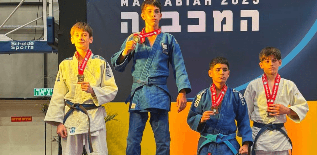 מועדון הג'ודו של קריית גת חזר מאליפות ישראל עם שורת מדליות