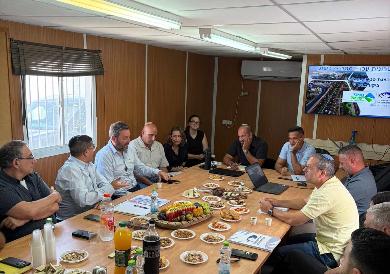 חברת נתיבי ישראל תקדם שורת עבודות תשתית, תאורה ותחזוקה בעכו