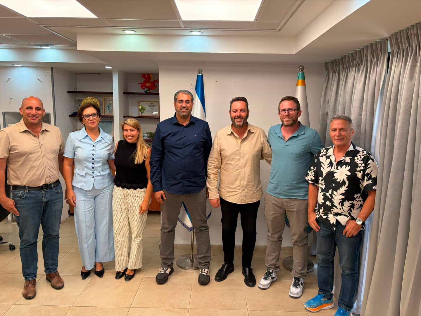 לקראת שנת הלימודים: ראש עיריית עכו נפגש עם מנהלי בתי הספר החדשים