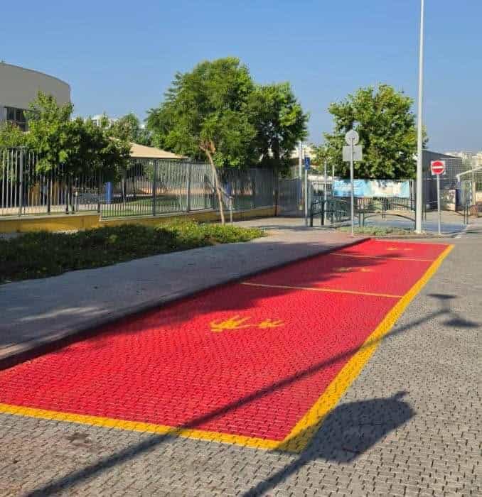 בדרך לבית הספר: עיריית חדרה חידשה את מתחמי "נשק וסע"