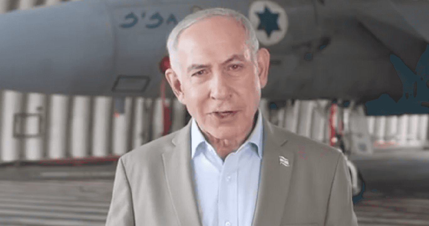 נתניהו בבסיס תל נוף: "יש סימנים שהאויבים ינסו לתקוף לקראת הבחירות - אל תתעסקו איתנו"| צפו