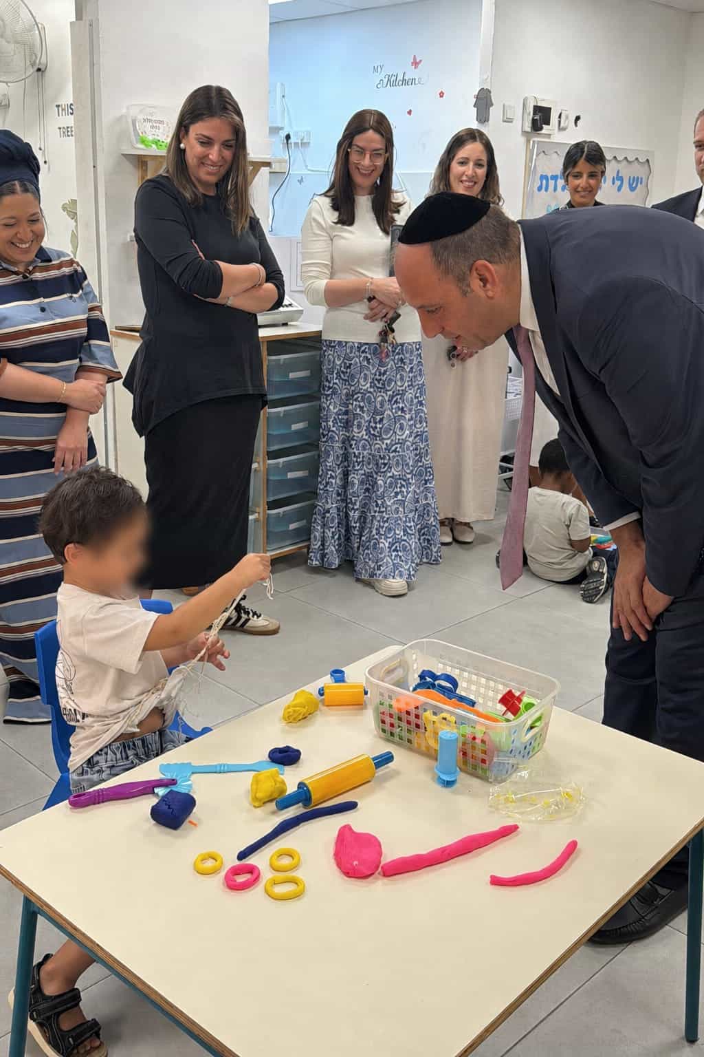 הגן שנפגע מהטיל האיראני בבית שמש פתח את שנת הלימודים במשכנו החדש